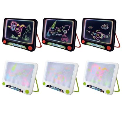 Multifunctional Luminous 3D Children Drawing Board, Without Watercolor Pen, Style: 3D Space - Image 2