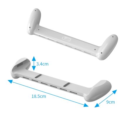 JYS NS217 Host Handle With Game Card Storage For Switch OLED(White) - Image 3