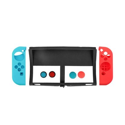 KJH NS-068 7 In 1 Game Console Silicone Protection Case Set For Switch OLED