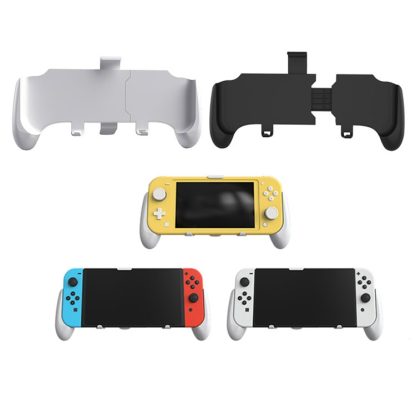 JYS NS183 3 in 1 Detachable Host Protection Handle For Nintendo Switch OLED(Black) - Image 2