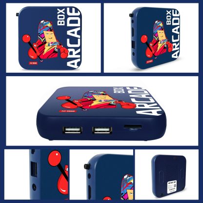 Arcade Box 64G Wireless Video Game Machine Box 4K HD Display For PS1/PSP/N64/DC, UK Plug - Image 3