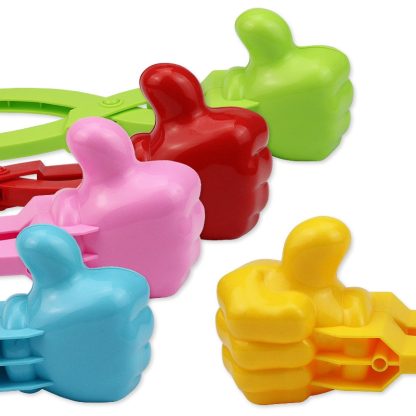 5 PCS Thumbs Snowball Clip Children Playing Snow Tool(Random Color) - Image 3