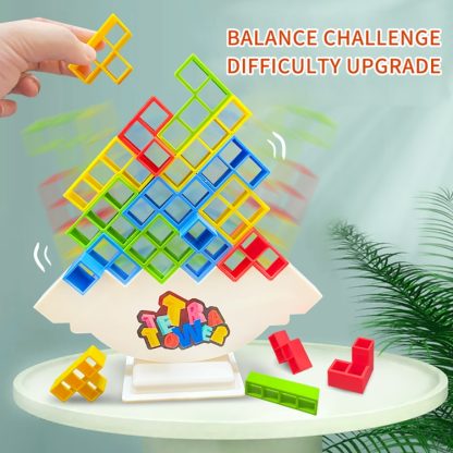 Balance Game Stacking Block Tabletop Interaction Toy - Image 2