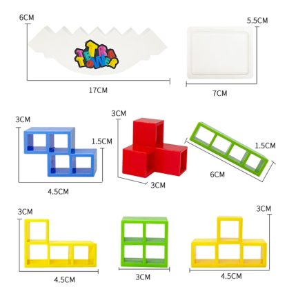 Balance Game Stacking Block Tabletop Interaction Toy - Image 3