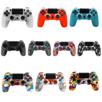 Wireless Bluetooth Game Controller Gamepad With Light For PS4, Color: Blue - Image 2