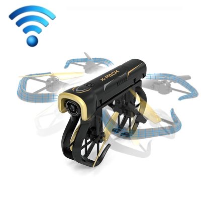 XT-5 Folding Four-Axis Fixed-Height High-Definition Aerial Remote Control Drone, Style: WiFi 720P