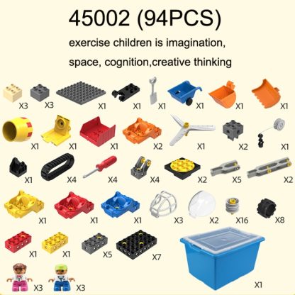 45002 (94 PCS) Children Assembling Building Block Toy Set - Image 2