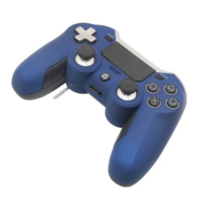 HS-PS4125 Bluetooth Wireless Handle With Somatosensory Wake Up For PS4 / PC, Product color: Blue - Image 2