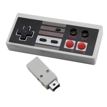 2.4G Wireless Controller For Switch NES(Grey) - Image 2