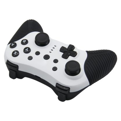 SW510 Wireless Bluetooth Controller With Vibration For Switch Pro(Black and White) - Image 2