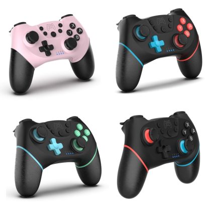 Wireless Bluetooth Gamepad With Macro Programming For Switch Pro, Product color: Pink - Image 2