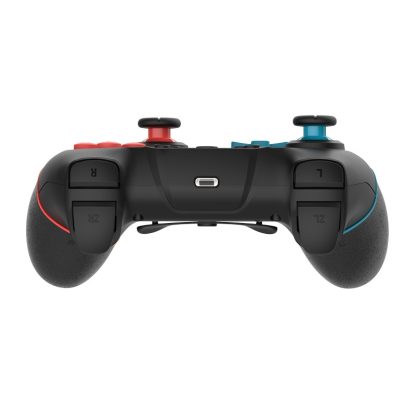 Wireless Bluetooth Gamepad With Macro Programming For Switch Pro, Product color: Black Left Red - Image 3