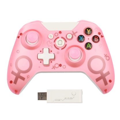 N-1 2.4G Wireless Joystick Direct Connection Gamepad For XBOX ONE(Pink)