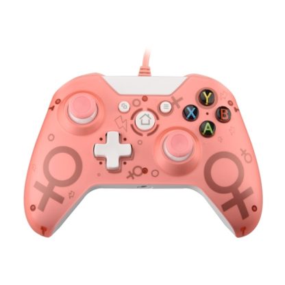 N-1 Wired Joystick Gamepad For XBOX ONE / PC, Product color: Pink