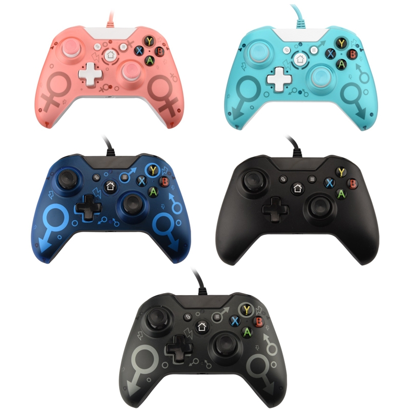 N-1 Wired Joystick Gamepad For XBOX ONE / PC, Product color: Black - Image 2