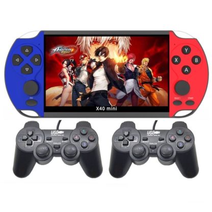 X40 mini 6.5 inch Retro Handheld Game Console with 16GB Memory, Spec: Wired Gamepads