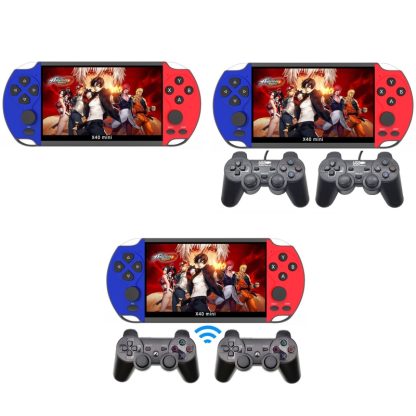 X40 mini 6.5 inch Retro Handheld Game Console with 16GB Memory, Spec: Wired Gamepads - Image 2