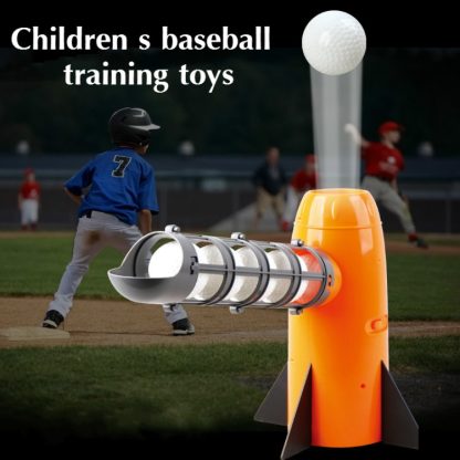 Time Out QC1509 Parent-Child Interactive Baseball Serving Machine(Orange) - Image 2