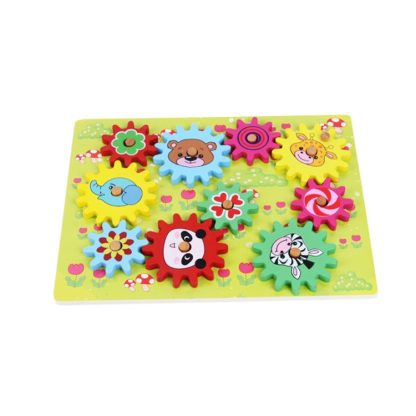 Animal Gear Game Combination Pairing Assembled Toy(Forest Animal)