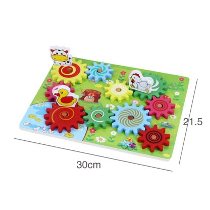 Animal Gear Game Combination Pairing Assembled Toy(Forest Animal) - Image 3