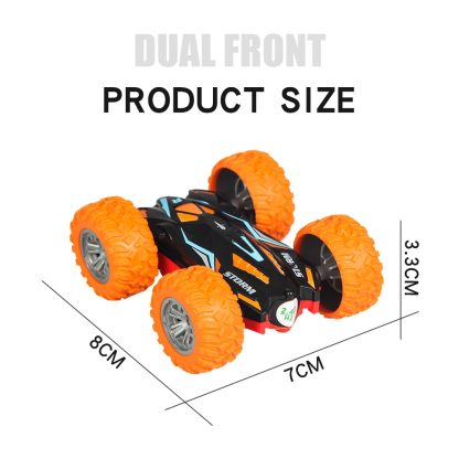 Rapid Stunt Remote Control Charging Car Jumping Dump Truck(Orange) - Image 3