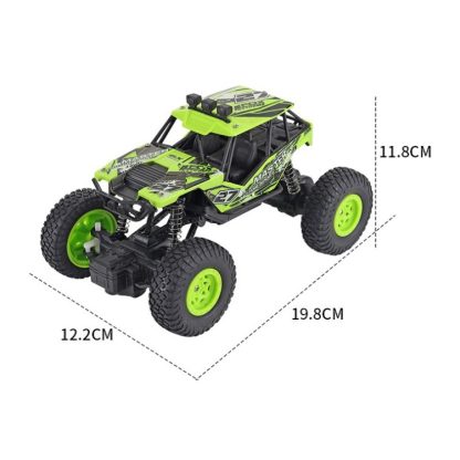 JZRC Alloy Remote Control Off-Road Vehicle Charging Remote Control Car Toy For Children Small Blue - Image 3