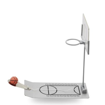 LG082-I Mini Desktop Folding Basketball Machine(Gray) - Image 2