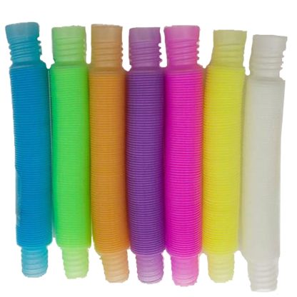 20 PCS CY17 Night Light Reduced Pressure Toy Telescopic Tube, Specification: 46mm(Color Random Delivery) - Image 2