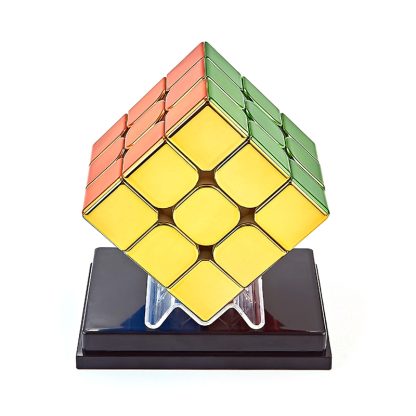 Electroplating Third-Order Magic Cube Educational Toys, Style: Magnetic Version - Image 3