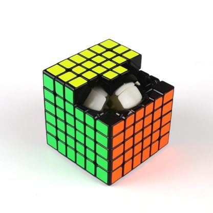 Qiyi Six Level Intelligence Smooth Puzzle Advanced Magic Cube(Black) - Image 2