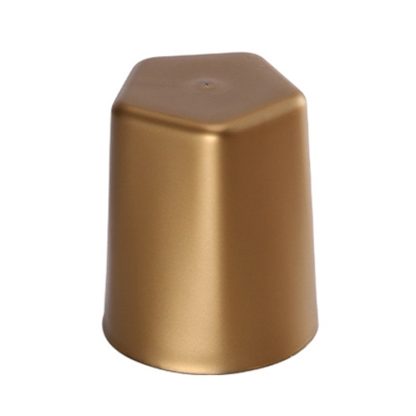 6 PCS Bar Thickening Anti-skid Dice Cup, Style: Pentagon(Golden)