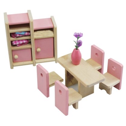 Pretend Play Mini Simulation Children Small Furniture Doll House Toy(Restaurant)