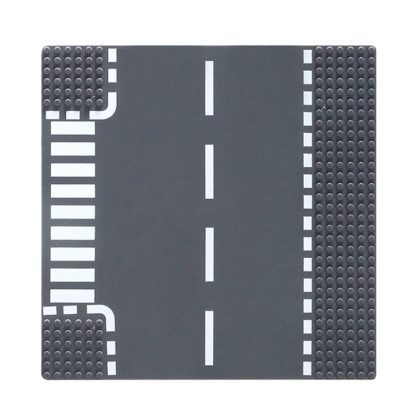 Children Urban Road Floor Plastic Multi-functional Splicing Building Block Toys, Style: T-junction