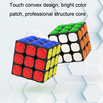 YJ Three Level Touch Smooth Magic Cube Educational Toys(As Show) - Image 2