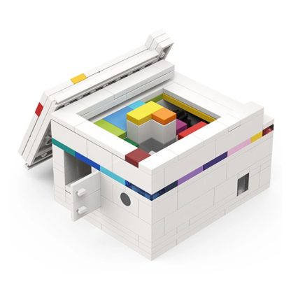 BuildMoc Interlocking Block Toys Rainbow Road Decryption Box - Image 2