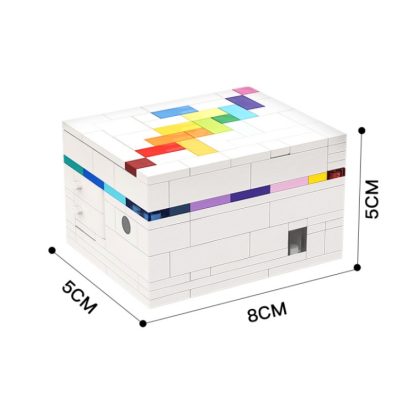 BuildMoc Interlocking Block Toys Rainbow Road Decryption Box - Image 3