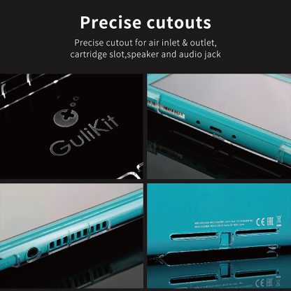 Gulikit NS16 Game Console Transparent Crystal Protective Case For Switch Lite(Transparent) - Image 3