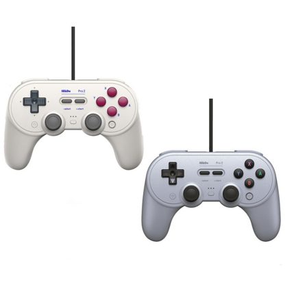 8Bitdo Pro 2 Wired Gamepad For Switch(Gray) - Image 2