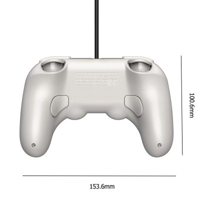 8Bitdo Pro 2 Wired Gamepad For Switch(Gray) - Image 3