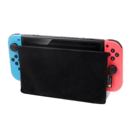 Lightning Power Crystal Super Soft Scratch Resistant Charging Dock Cover For Switch(Black)