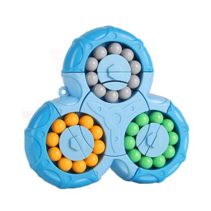 Six-sided Spinning Fidget Spinner Ball(Blue)