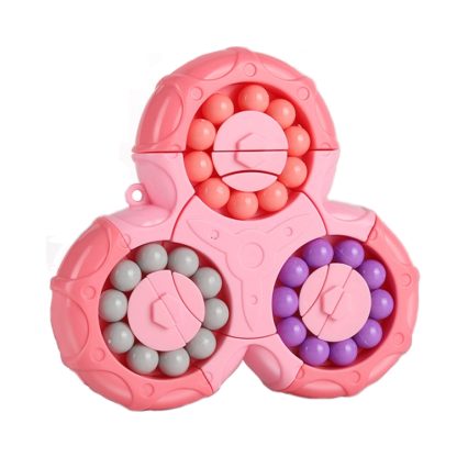 Six-sided Spinning Fidget Spinner Ball(Pink)