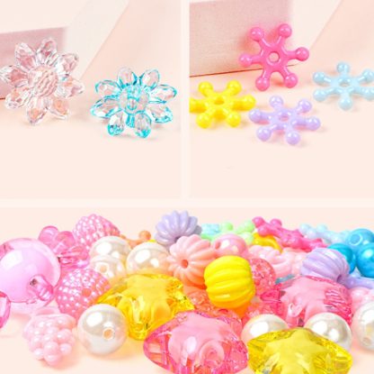 15 Grid  Acrylic Beaded Puzzle Toys Kids DIY Necklace Bracelet Toys - Image 3