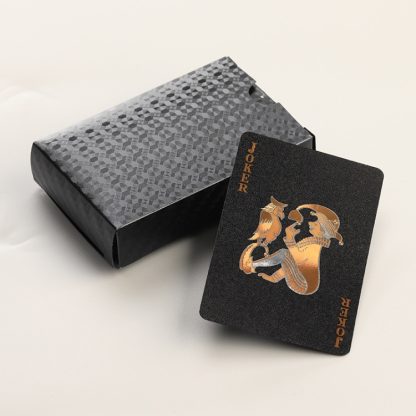 2sets Card Game Bronzing Waterproof Playing Cards - Image 2