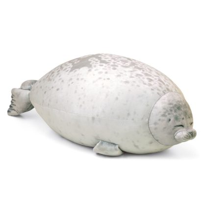 Seal Pillow Aquarium Plush Toy, High: 60cm(Squint)