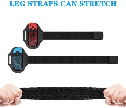 For Switch Joycon Ring Leg Strap  Adjustable Elastic Band - Image 3