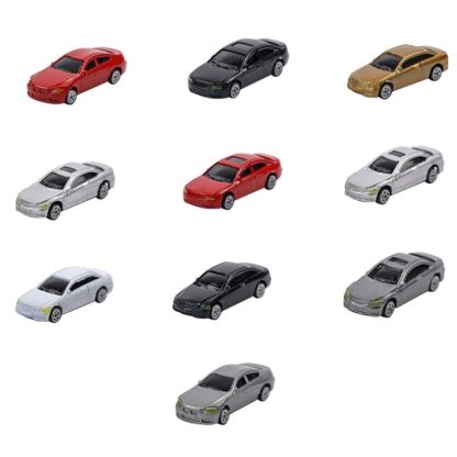 10PCS 1:75 Sand Table Model Small Car Sand Table Simulation Car