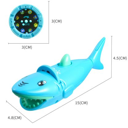 2pcs Children Early Education Luminous Projector Flashlight Story Machine With 6 Cards (Blue) - Image 3