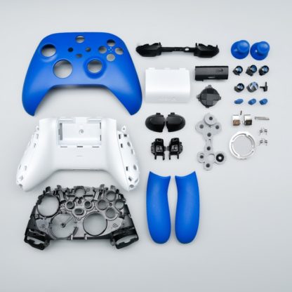 For Xbox Series S Full Set Of Handle Shell Game Controller Repair Accessories(Blue)