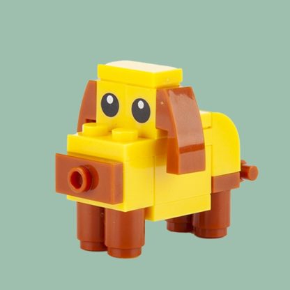 KY006 Puppy CAYI Small Animal Small Particles Assembly Puzzle Children Building Blocks